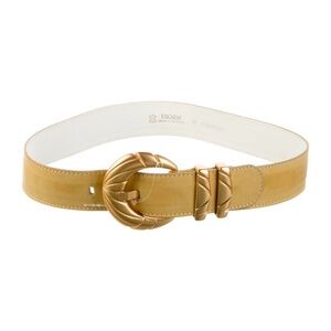 Gold Escada Women's Belt Suede Waist 36